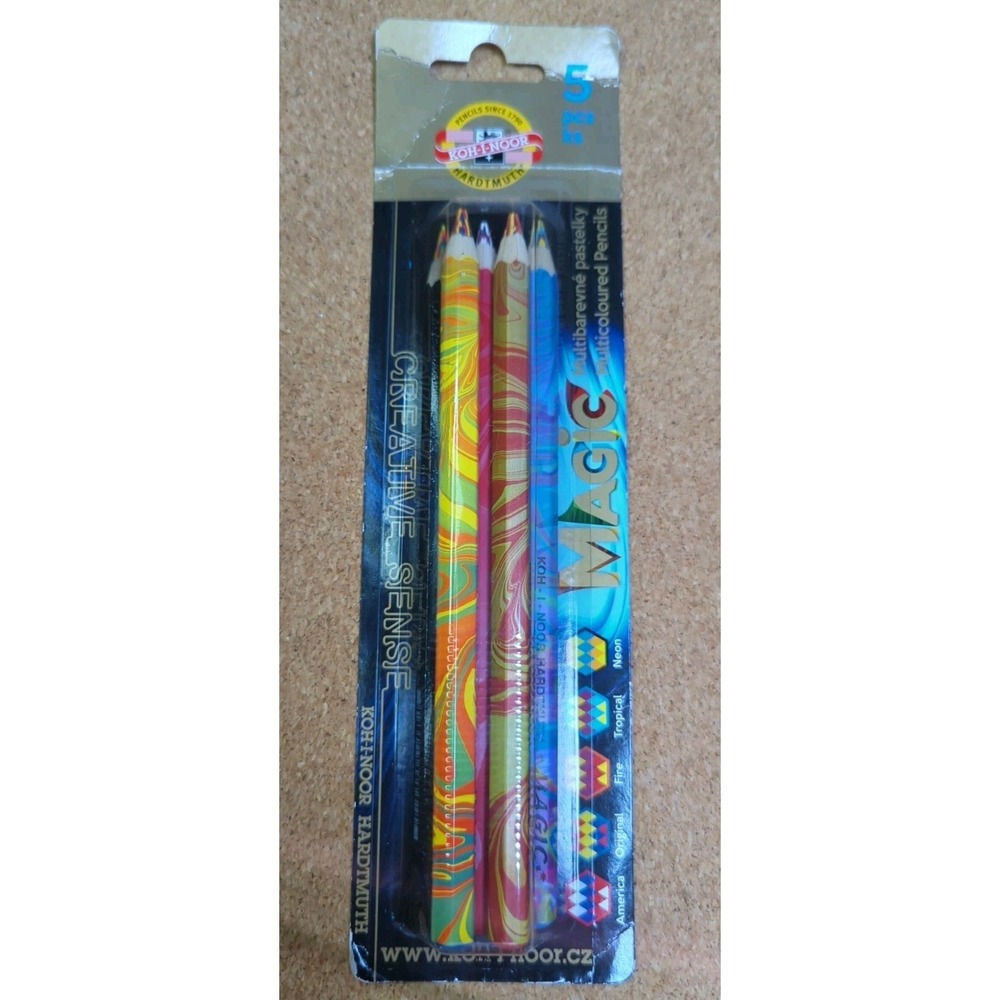 KOH-I-NOOR MAGIC 3406 Jumbo Special Coloured Pencil in Blister Pack